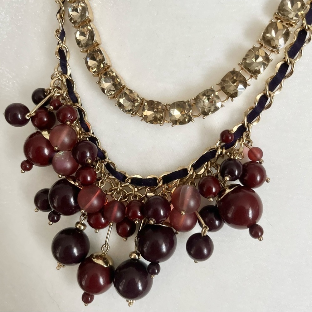 2 Piece Bundled Layered Gold Metal Necklaces​ - Picture 2 of 4